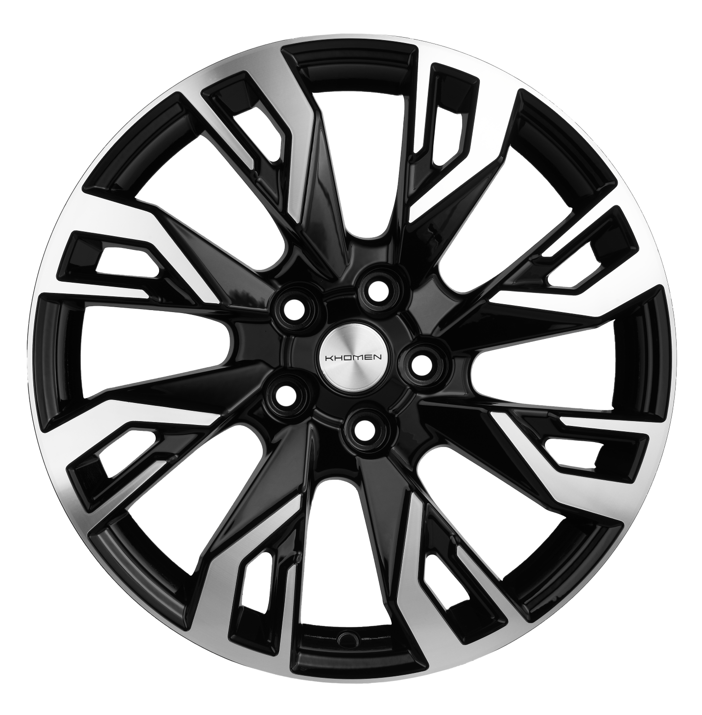 Колесный диск KHOMEN KHW1809 7х18/5x114,3 D54,1 ET53 BLACK-FP